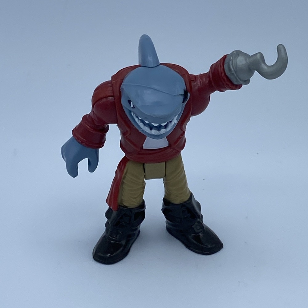Fisher-Price Imaginext Pirate Shark Captain Figure Adventure From Series 6 Toys